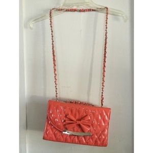 Peachy Bow Shoulder Bag